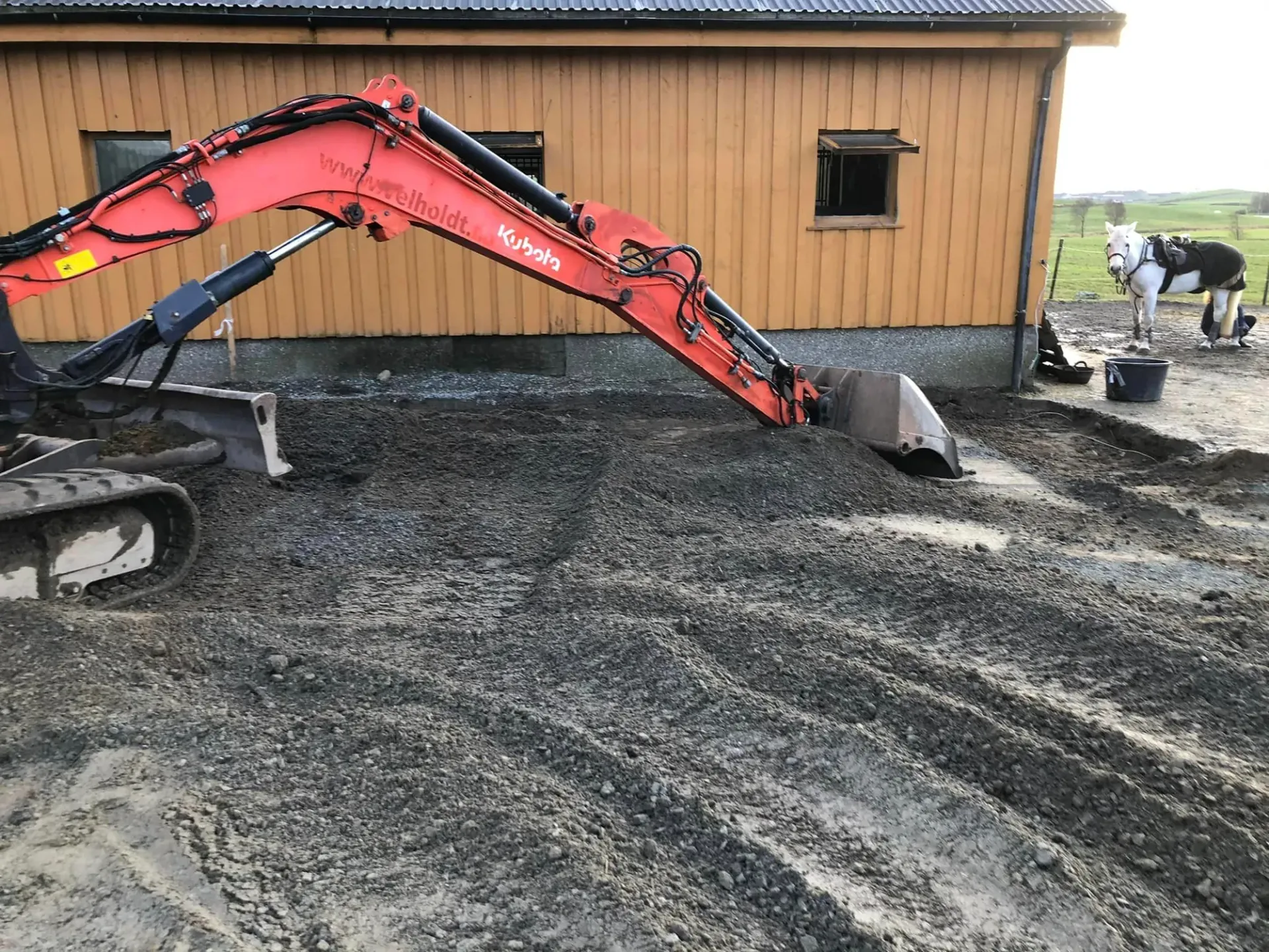 Grunnarbeid og betong