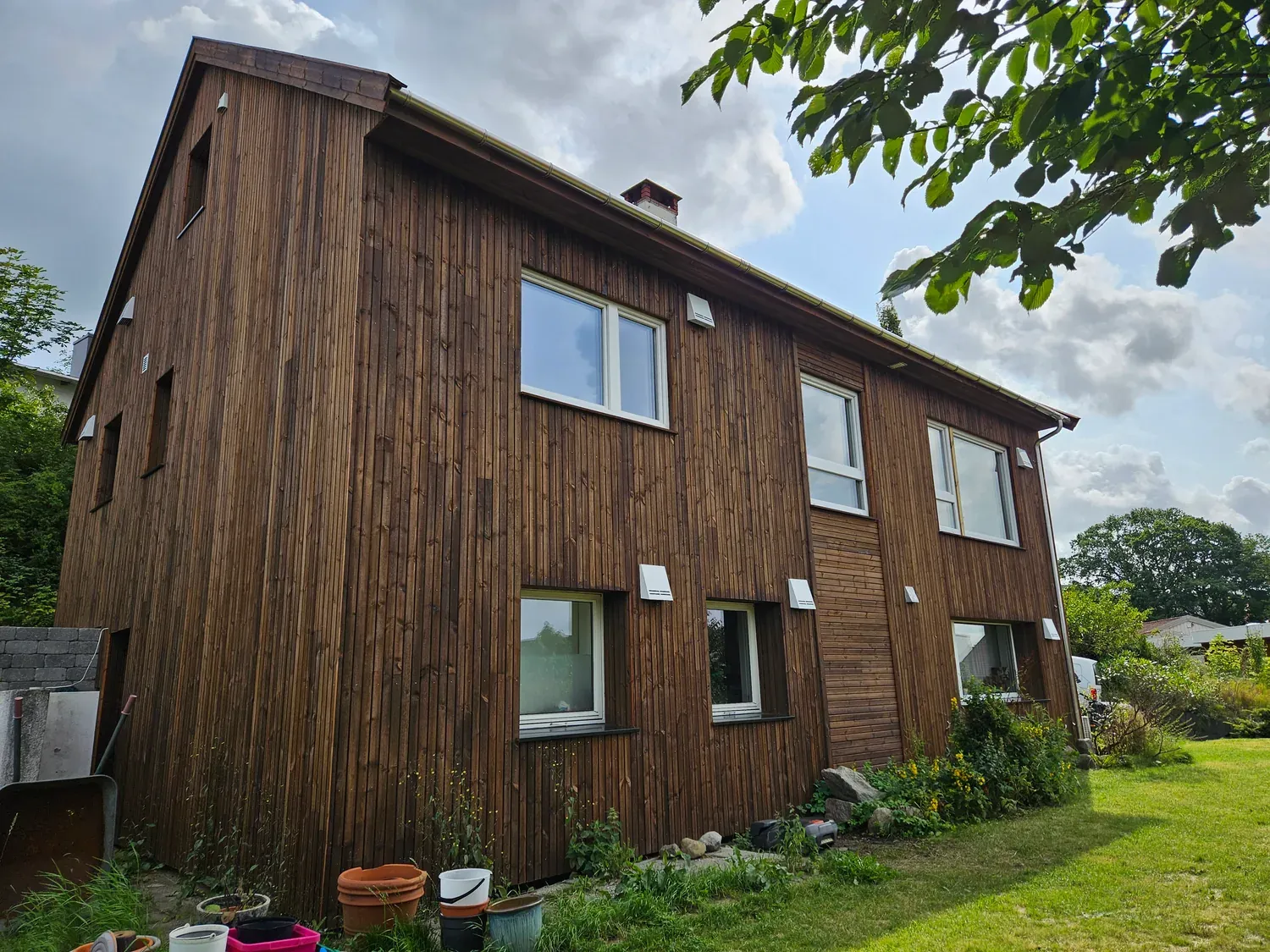 Fasade etter oppgradering og nytt uttrykk.